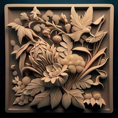 3D модель Make Room for Gloom Kusaihana of the Botanical GardenRE b (STL)